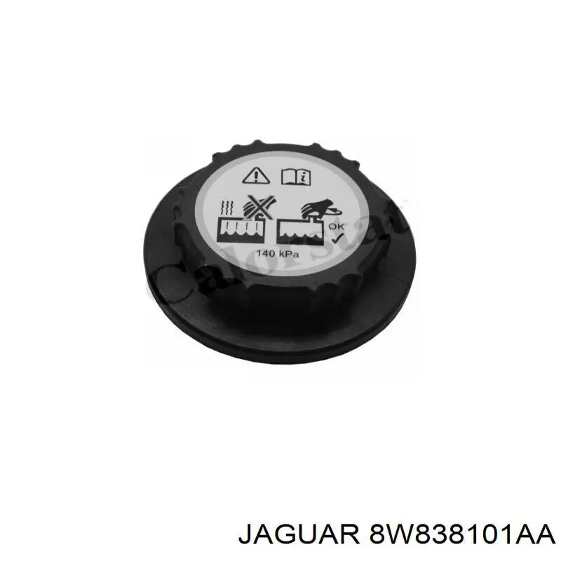 Tampa (tampão) do tanque de expansão T2H57759 Jaguar