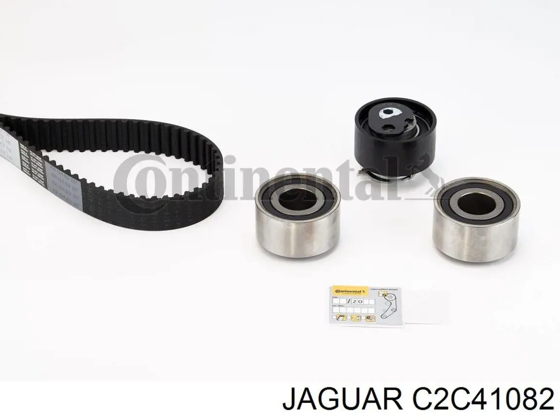 Correia do mecanismo de distribuição de gás, kit C2C41082 Jaguar