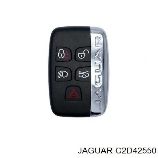 C2D51457 Jaguar Chave de fecho de ignição