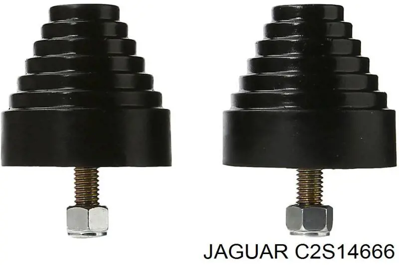 Compre C2S14666 Jaguar Pára-choque (grade de proteção) de amortecedor dianteiro