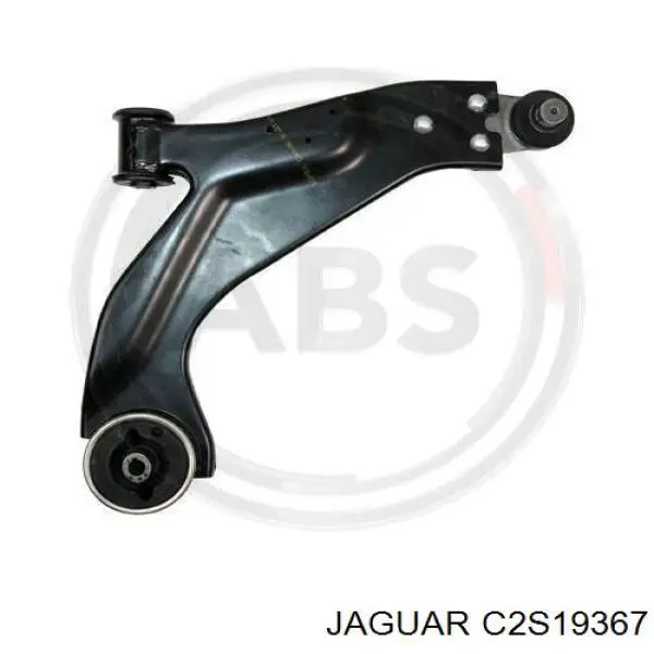 C2S19367 Jaguar Braço oscilante inferior direito de suspensão dianteira