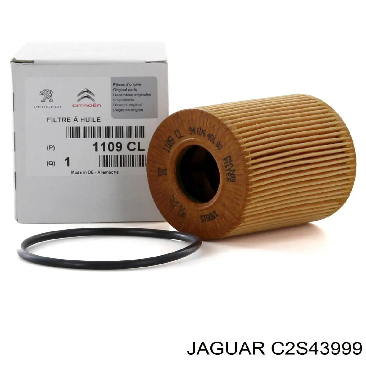 Filtro de óleo C2S43999 Jaguar