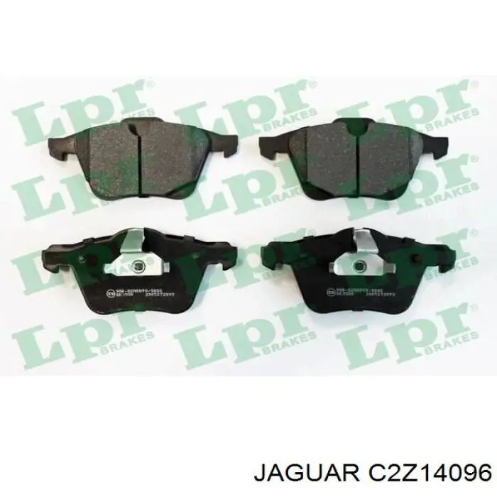 Compre C2Z14096 Jaguar Sapatas do freio dianteiras de disco