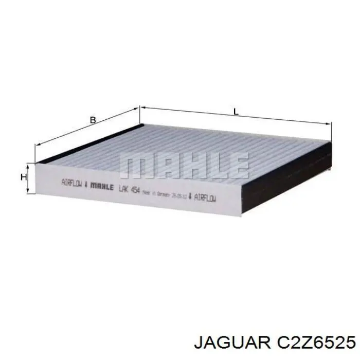 Compre C2Z6525 Jaguar Filtro de salão