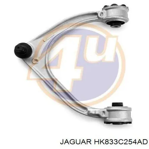 Braço oscilante inferior direito de suspensão dianteira HK833C254BA Land Rover