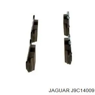 Sapatas do freio traseiras de disco Jaguar J9C14009