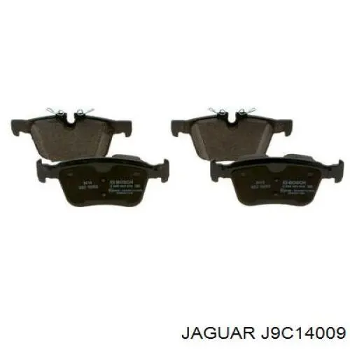 Sapatas do freio traseiras de disco Jaguar J9C14009 preço, a partir de 15,56 USD