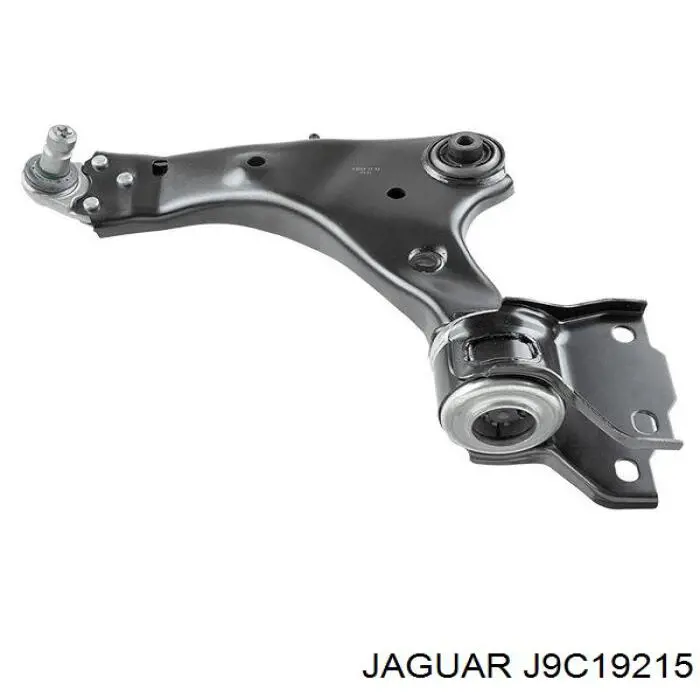 Braço oscilante inferior esquerdo de suspensão dianteira Land Rover LR101812