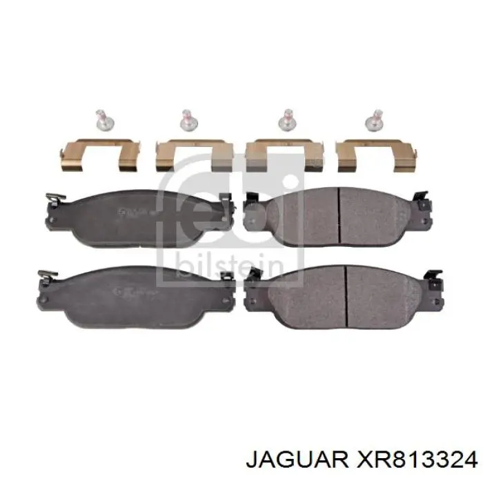 Sapatas do freio dianteiras de disco Jaguar XR813324