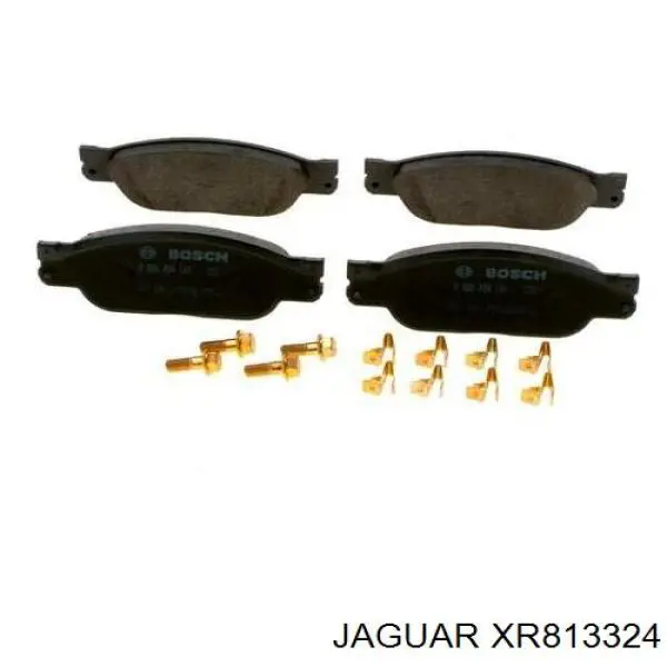 XR813324 Jaguar Sapatas do freio dianteiras de disco