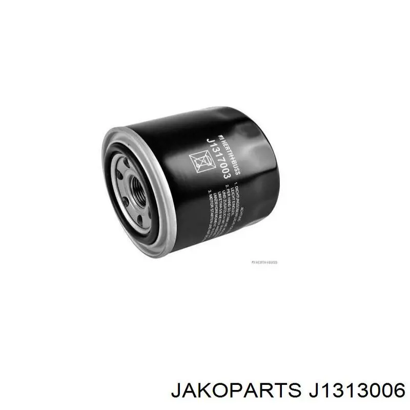 Compre J1313006 Jakoparts Filtro de óleo