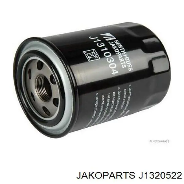Compre J1320522 Jakoparts Filtro de ar