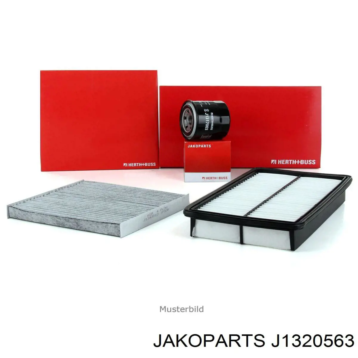 Compre J1320563 Jakoparts Filtro de ar