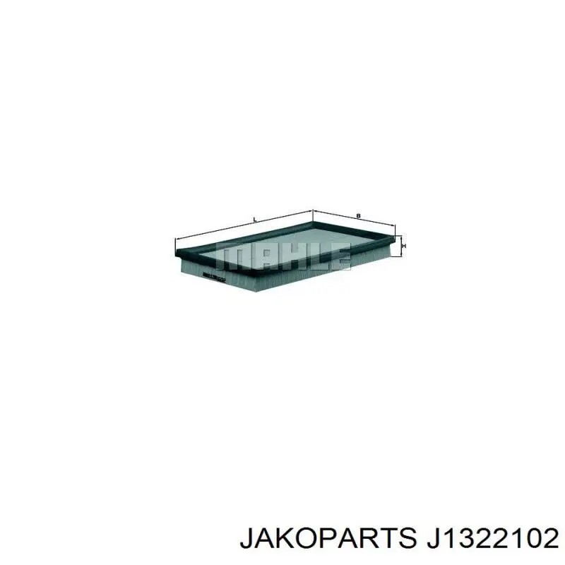 Filtro de ar Jakoparts J1322102 preço, a partir de 11,40 USD