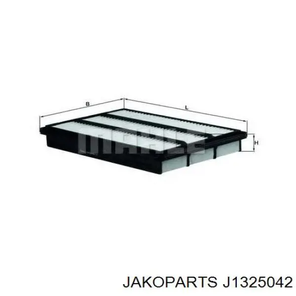 Compre J1325042 Jakoparts Filtro de ar