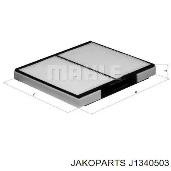 Filtro de salão Jakoparts J1340503 preço, a partir de 11,74 USD