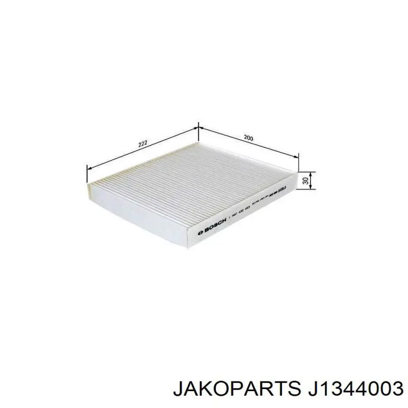 Compre J1344003 Jakoparts Filtro de salão