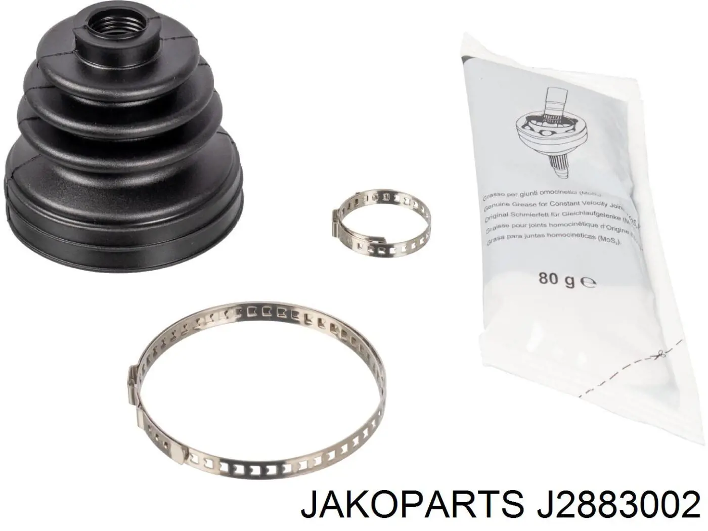 Compre J2883002 Jakoparts Bota de proteção interna de junta homocinética do semieixo dianteiro