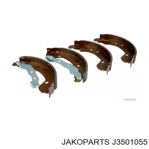 Compre J3501055 Jakoparts Sapatas do freio traseiras de tambor