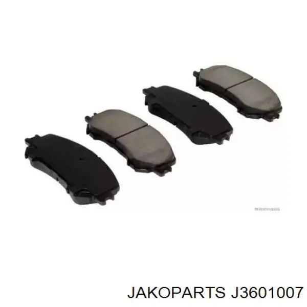 J3601007 Jakoparts Sapatas do freio dianteiras de disco