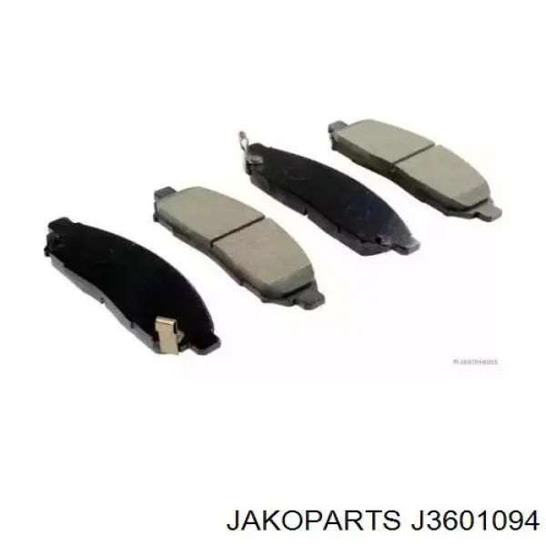 Compre J3601094 Jakoparts Sapatas do freio dianteiras de disco