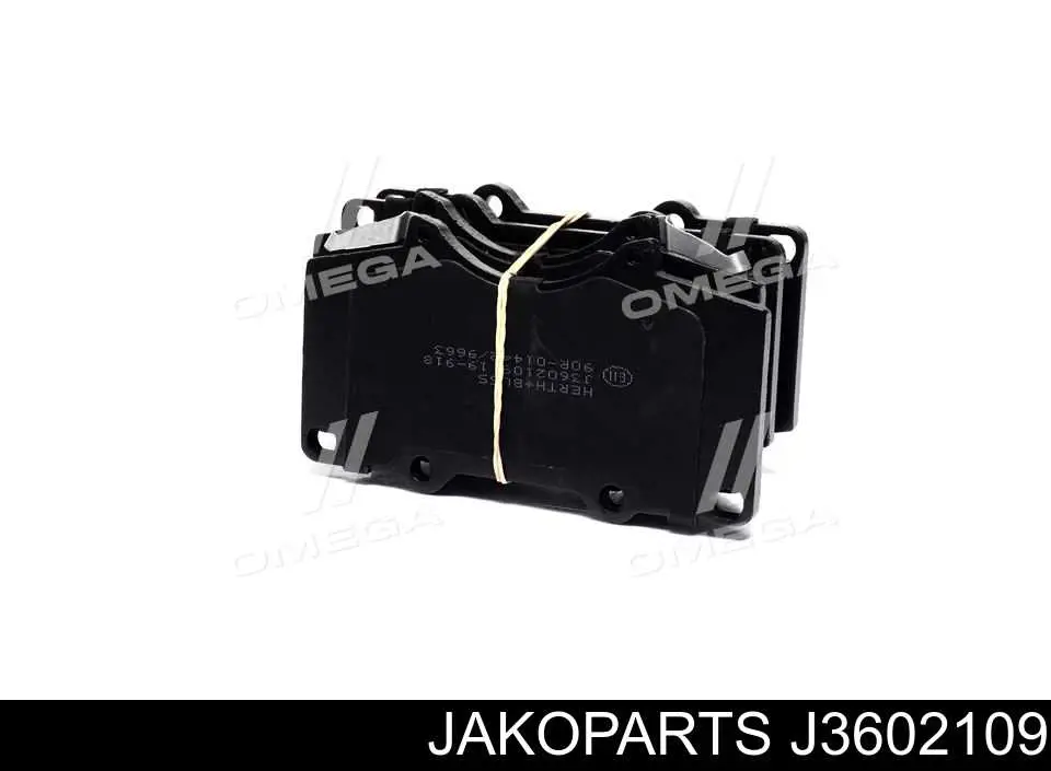 Compre J3602109 Jakoparts Sapatas do freio dianteiras de disco