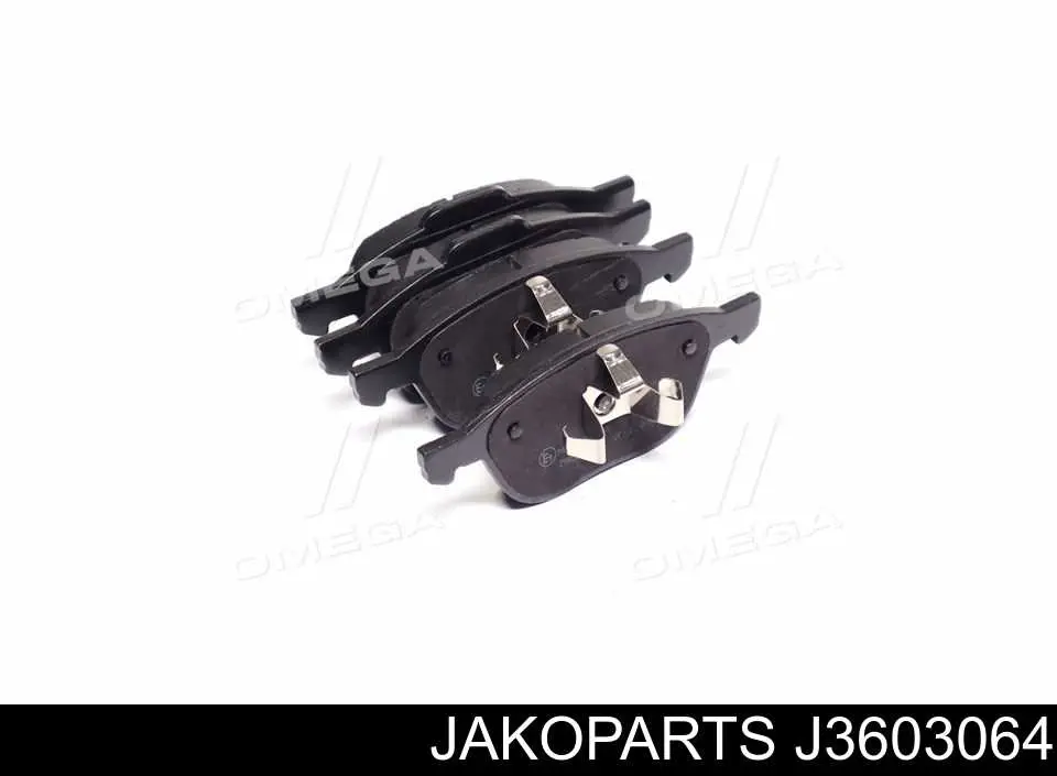 Compre J3603064 Jakoparts Sapatas do freio dianteiras de disco