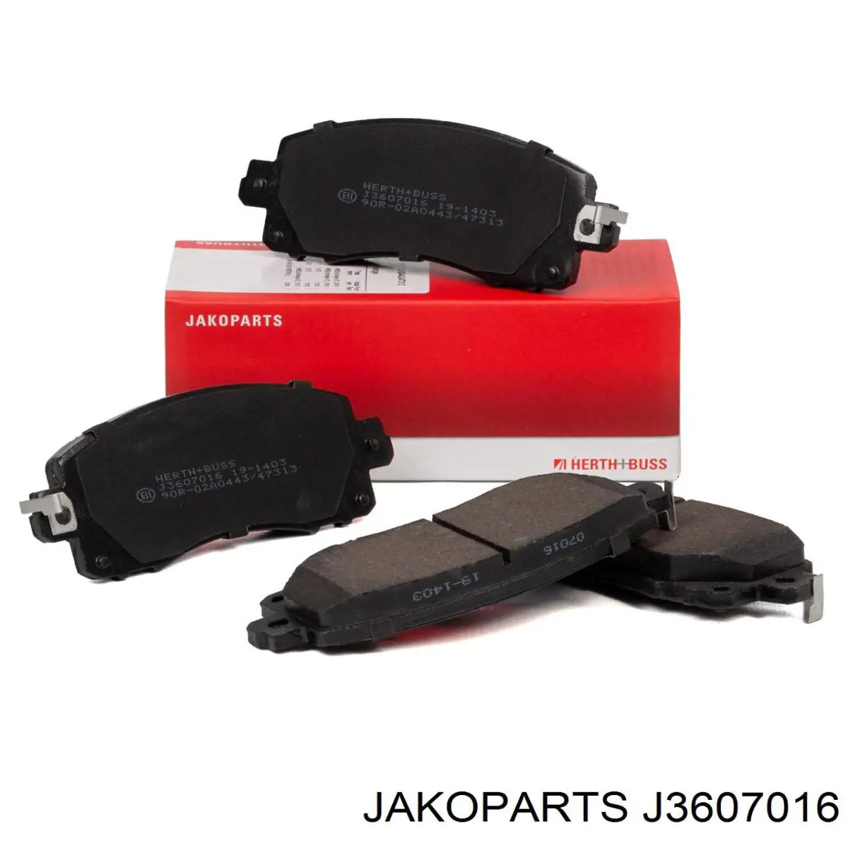 Compre PN7805 Nibk Sapatas do freio dianteiras de disco