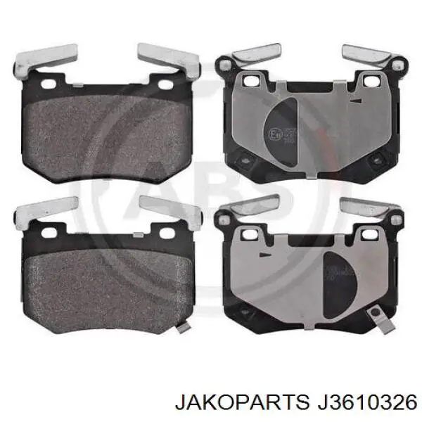P30124 Brembo Sapatas do freio traseiras de disco