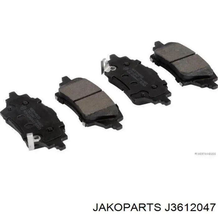 Sapatas do freio traseiras de disco Japan Parts PP263AF preço, a partir de 38,31 USD