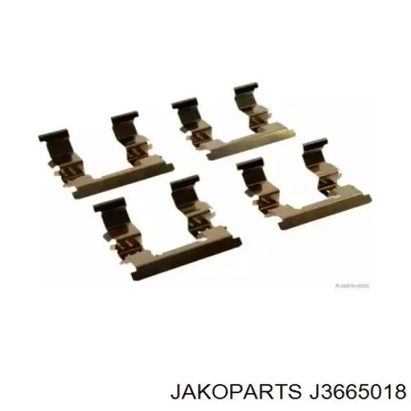 Compre MR977366 Mitsubishi Kit de molas de fixação de sapatas de disco dianteiras