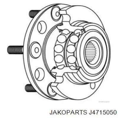 Compre J4715050 Jakoparts Cubo traseiro
