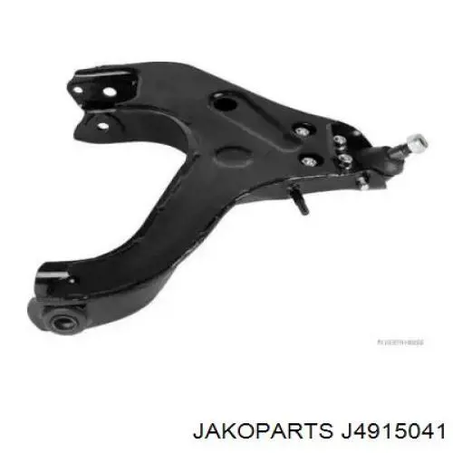 MMB860832 Mitsubishi Braço oscilante inferior direito de suspensão dianteira