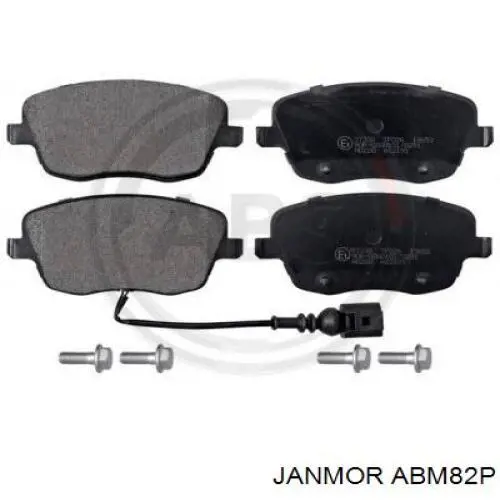 Fios de alta voltagem, kit ABM82P Janmor