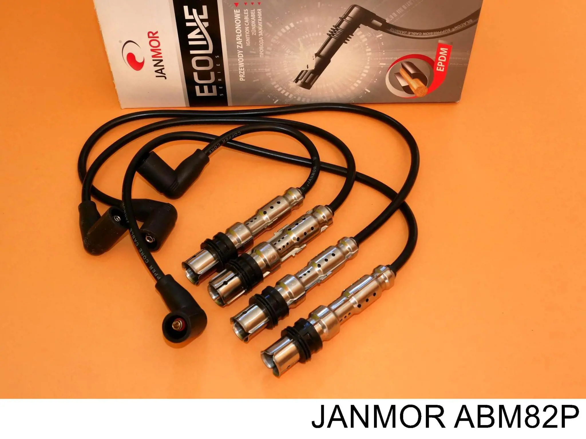 ABM82P Janmor Fios de alta voltagem, kit