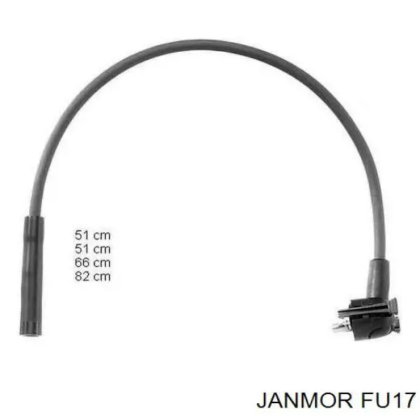 Fios de alta voltagem, kit Janmor FU17 preço, a partir de 51,56 USD