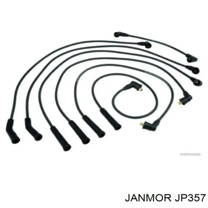 JP357 Janmor Fios de alta voltagem, kit