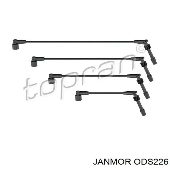 ODS226 Janmor Fios de alta voltagem, kit