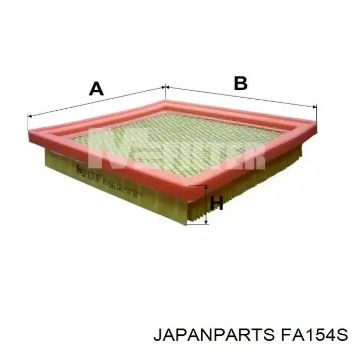 Filtro de ar Japan Parts FA154S preço, a partir de 13,53 USD