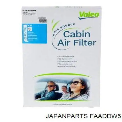 Filtro de salão Japan Parts FAADDW5 preço, a partir de 20,89 USD