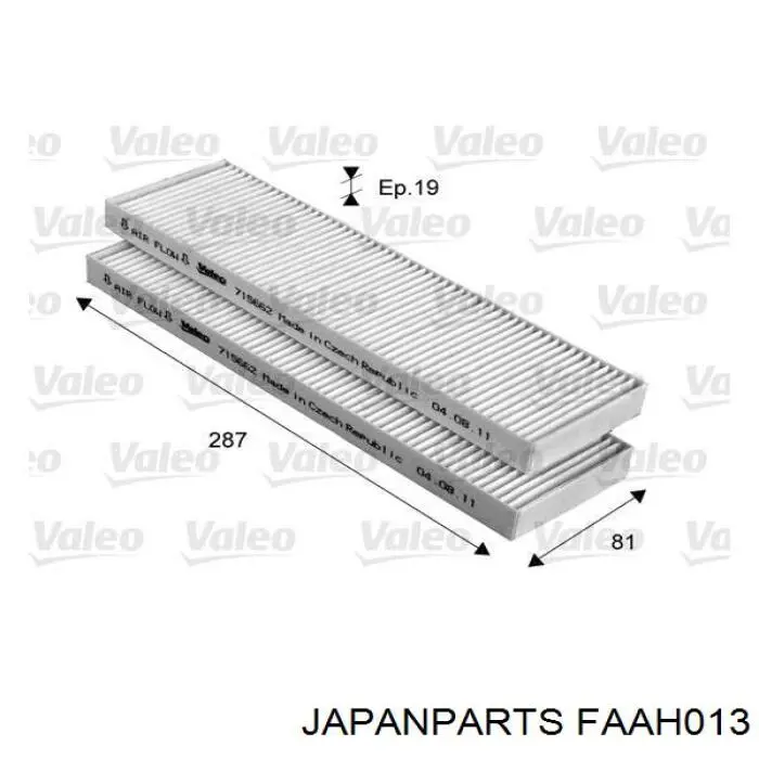 Compre FAAH013 Japan Parts Filtro de salão