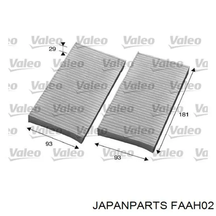 Compre FAAH02 Japan Parts Filtro de salão