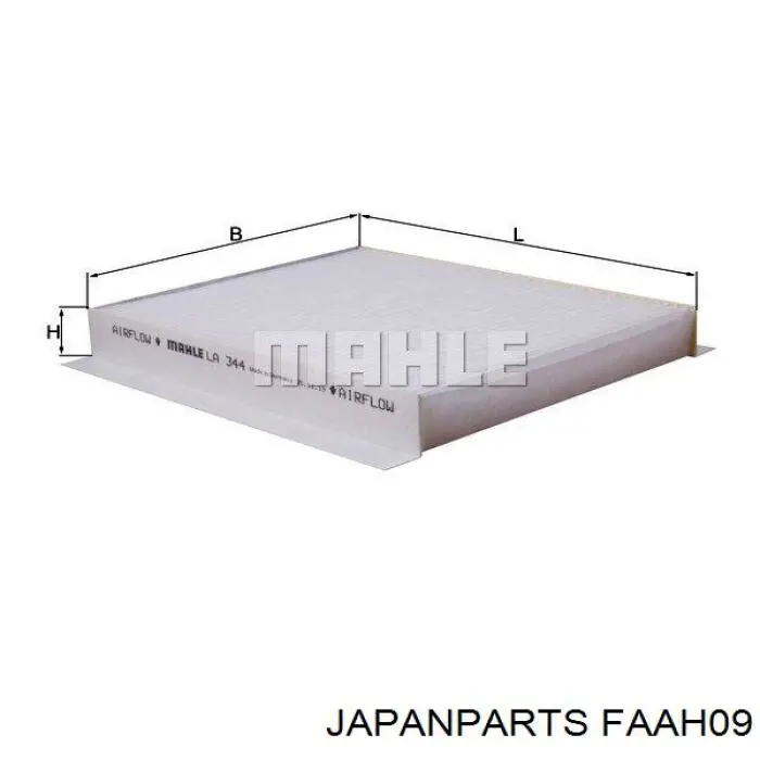 Filtro de salão Japan Parts FAAH09 preço, a partir de 8,95 USD