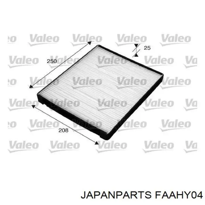 Filtro de salão Japan Parts FAAHY04 preço, a partir de 17,96 USD
