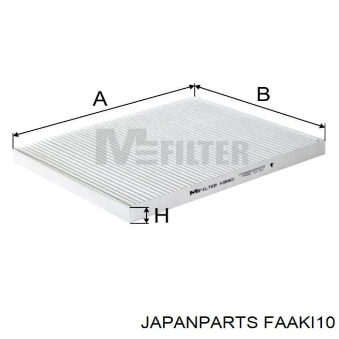 Compre FAAKI10 Japan Parts Filtro de salão