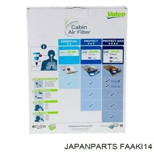 Compre FAAKI14 Japan Parts Filtro de salão