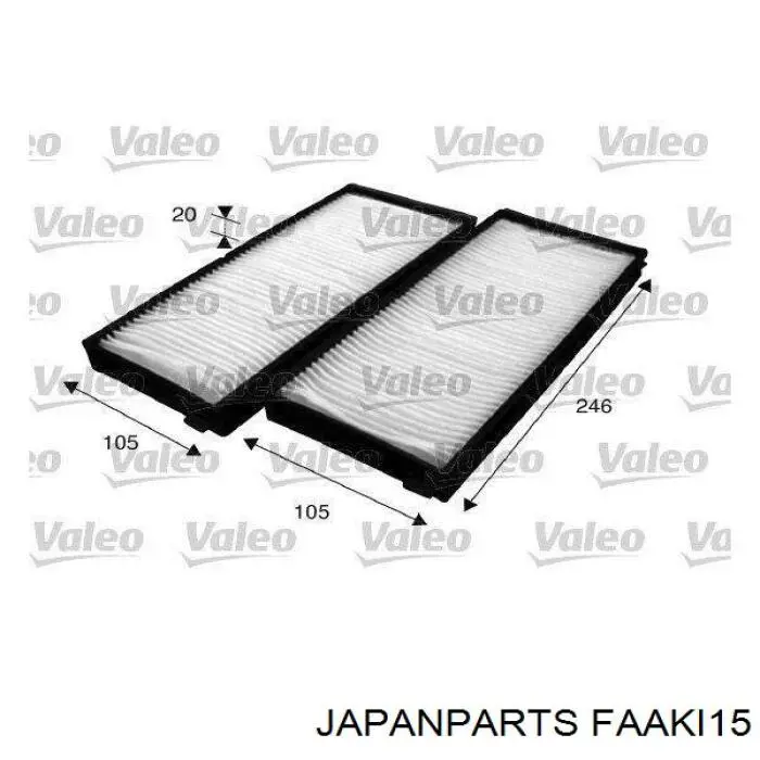 Compre FAAKI15 Japan Parts Filtro de salão