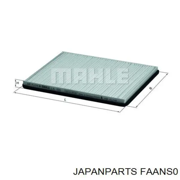 Filtro de salão Japan Parts FAANS0 preço, a partir de 10,16 USD
