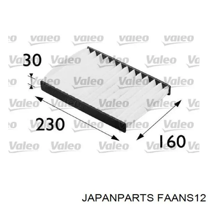 Filtro de salão Japan Parts FAANS12 preço, a partir de 9,75 USD