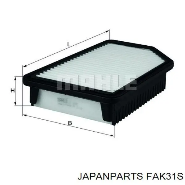 Compre FAK31S Japan Parts Filtro de ar